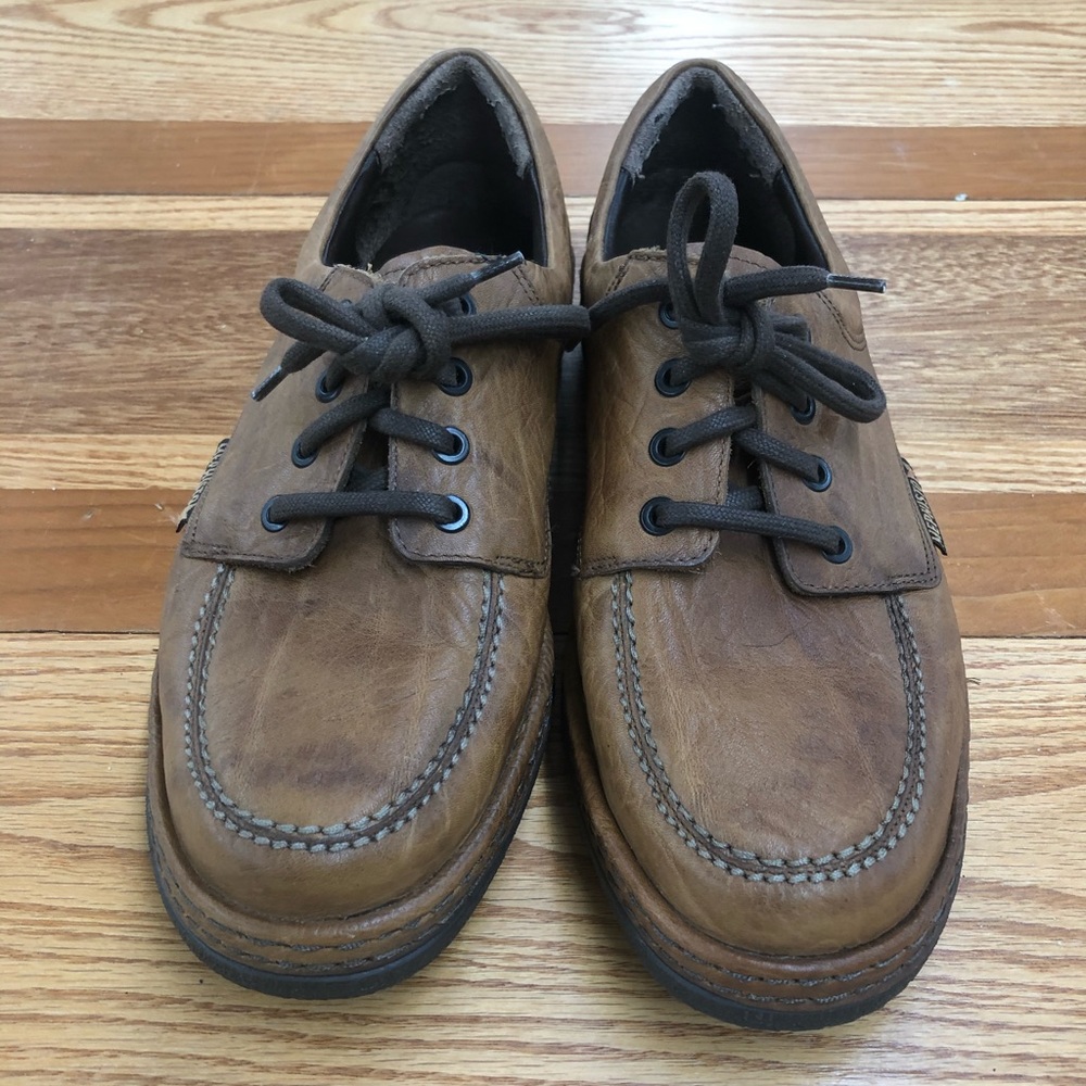 Mephisto Brown Leather Oxford